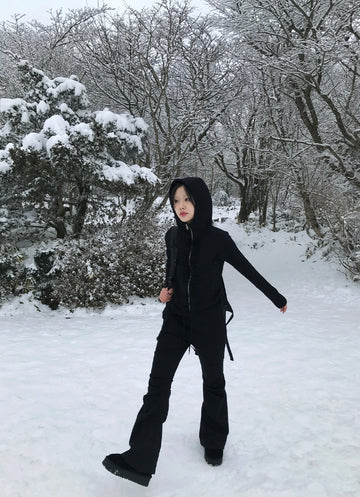 SHIRRING BOOTSCUT LONG PT